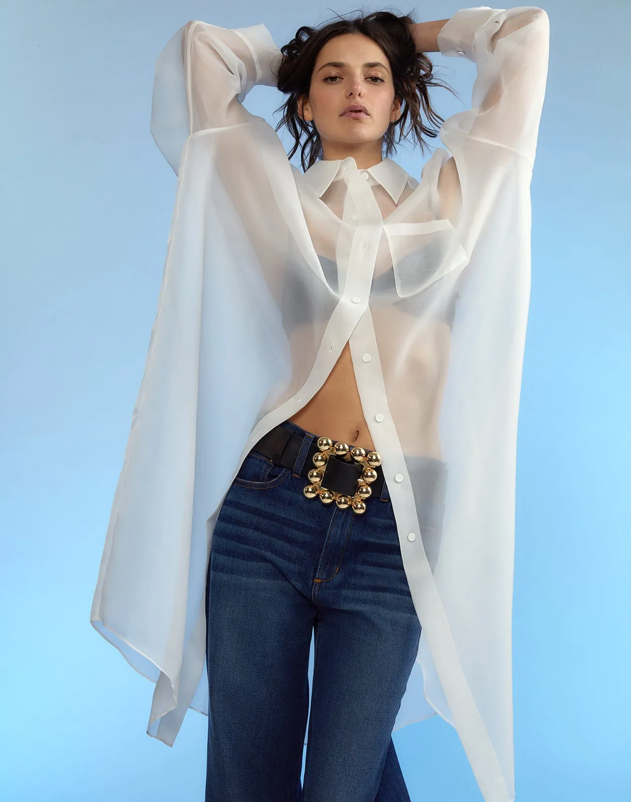 Oversized Buckle Belt