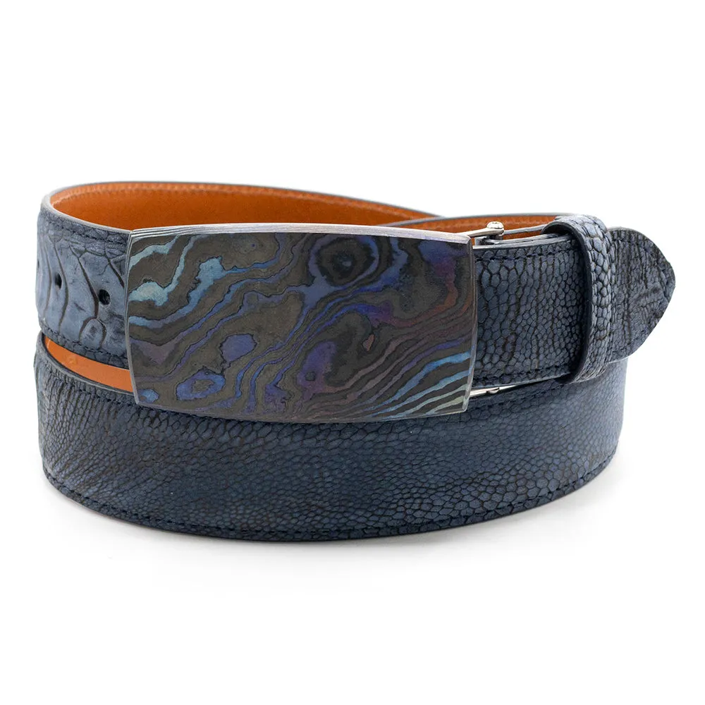 Pat Pruitt Zirconium Space Cowboy One Piece Buckle 1.5