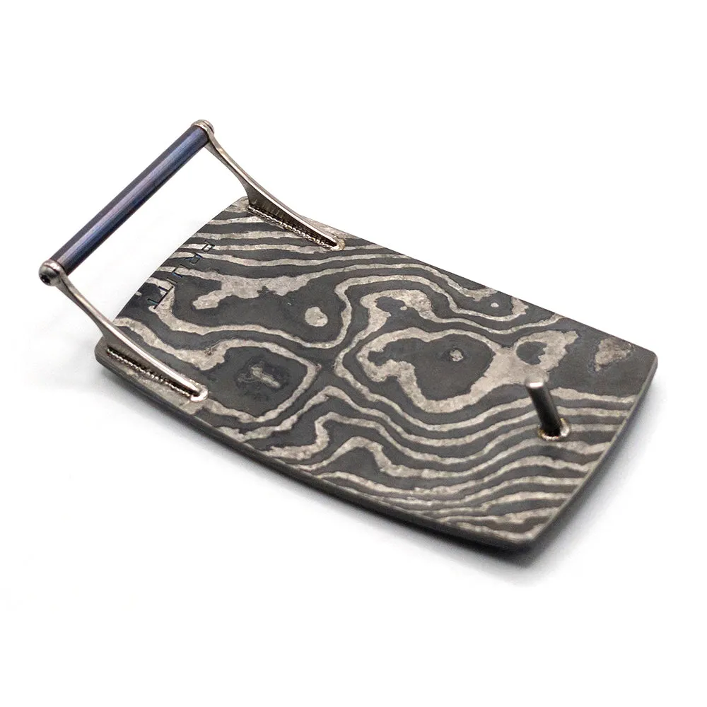 Pat Pruitt Zirconium Space Cowboy One Piece Buckle 1.5