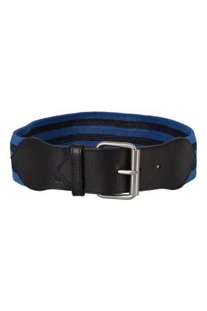Philosophy Di Lorenzo Serafini Striped Buckle Belt