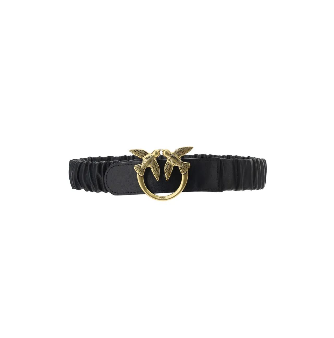 Pinko Gathered Love Birds Belt