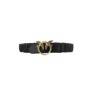 Pinko Gathered Love Birds Belt