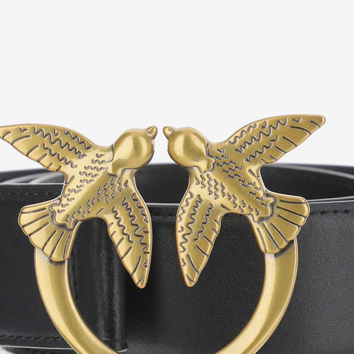 Pinko Love Birds Buckle Belt