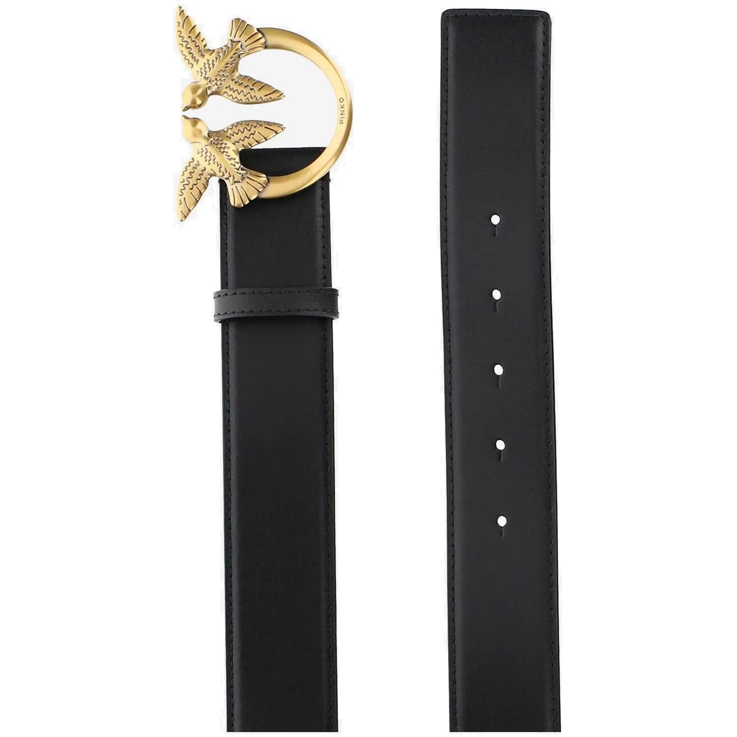 Pinko Love Birds Buckle Belt