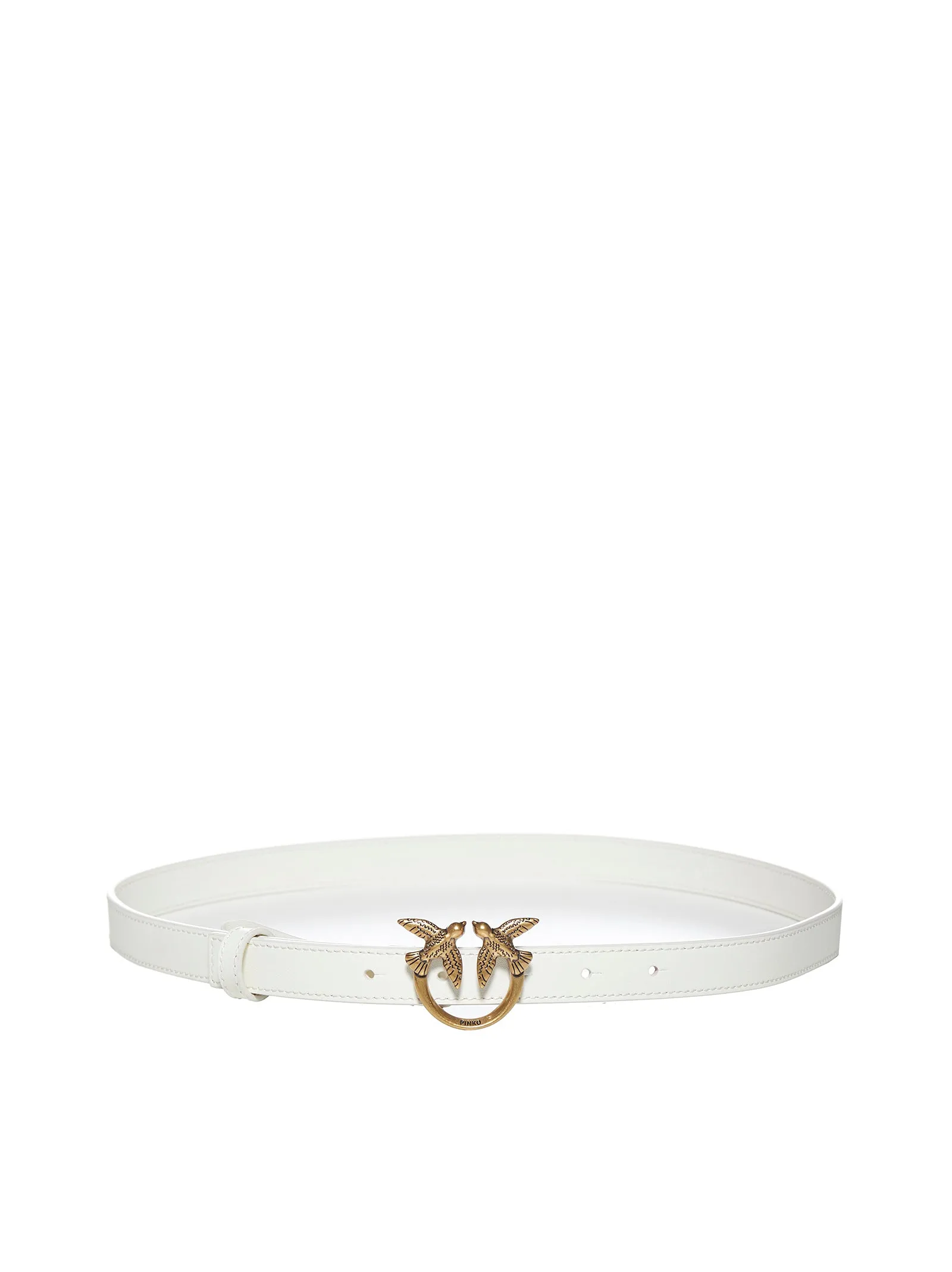 Pinko Love Birds Buckle Thin Belt