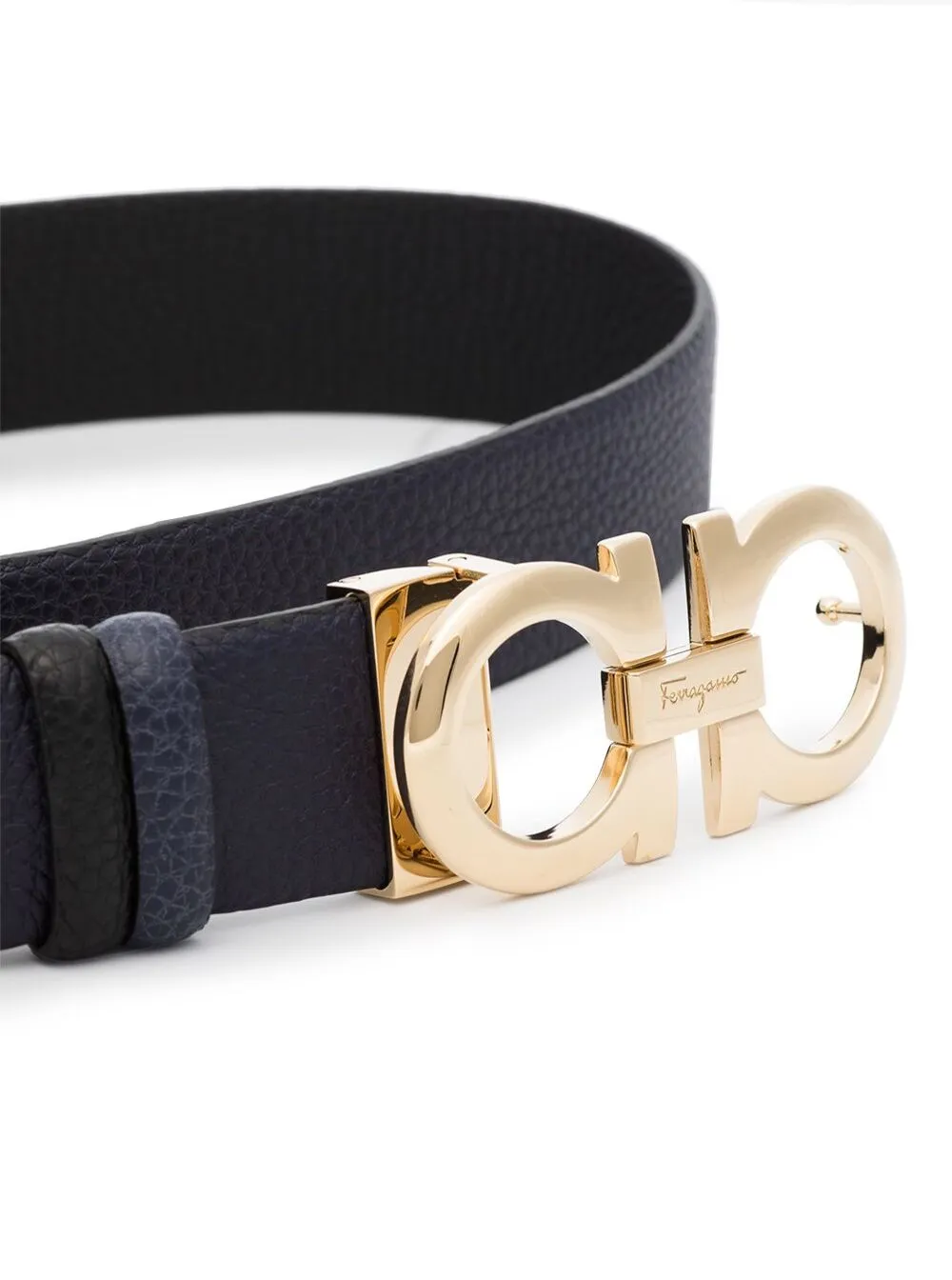 Salvatore Ferragamo Gancini Buckle Reversible Belt