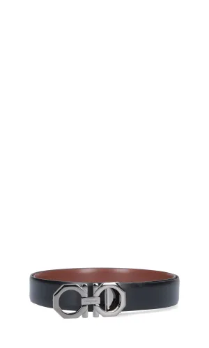 Salvatore Ferragamo Gancini Buckle Reversible Belt
