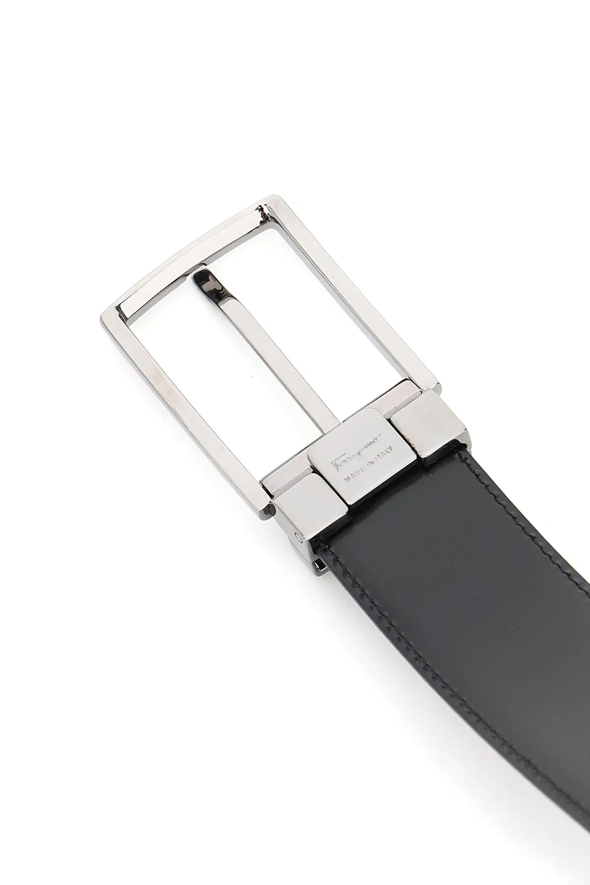 Salvatore Ferragamo Gancini Reversible Buckle Belt