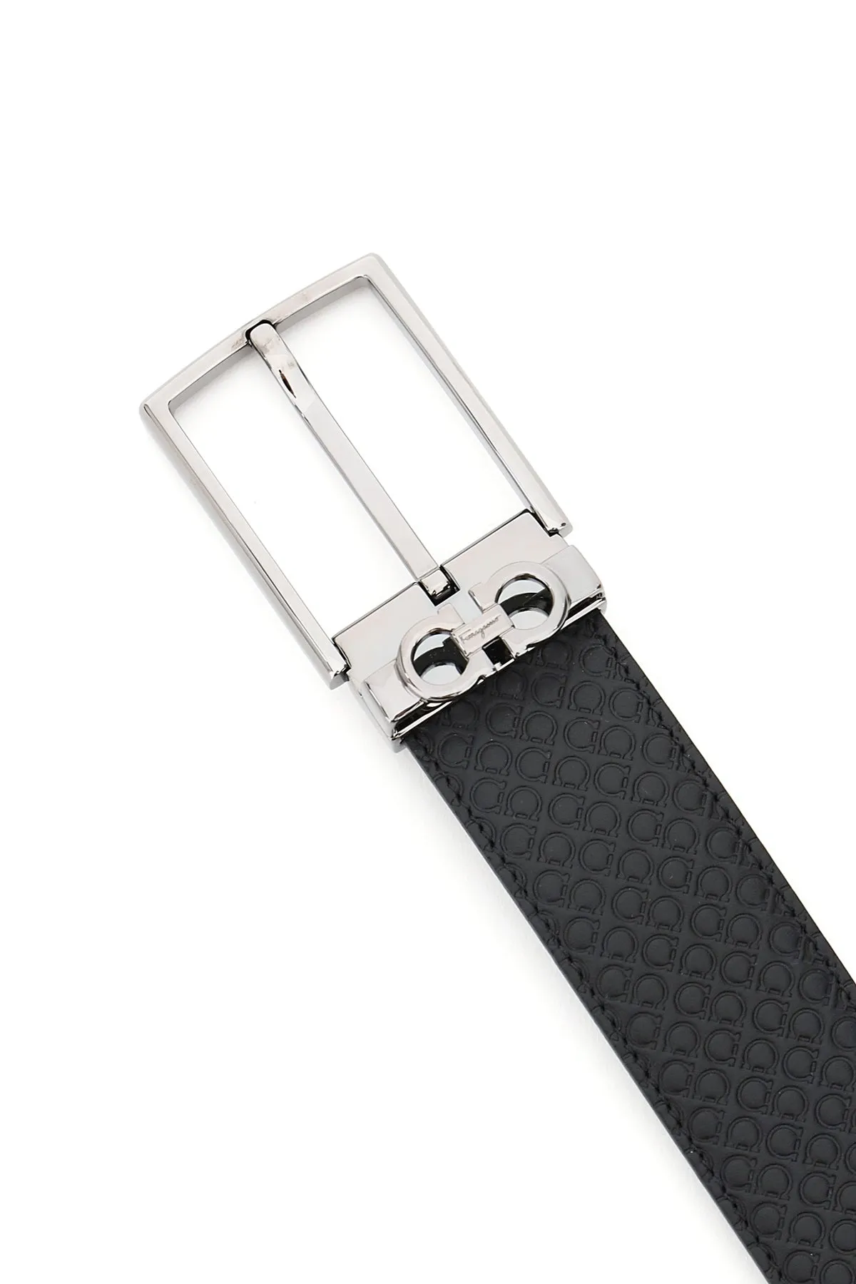 Salvatore Ferragamo Gancini Reversible Buckle Belt
