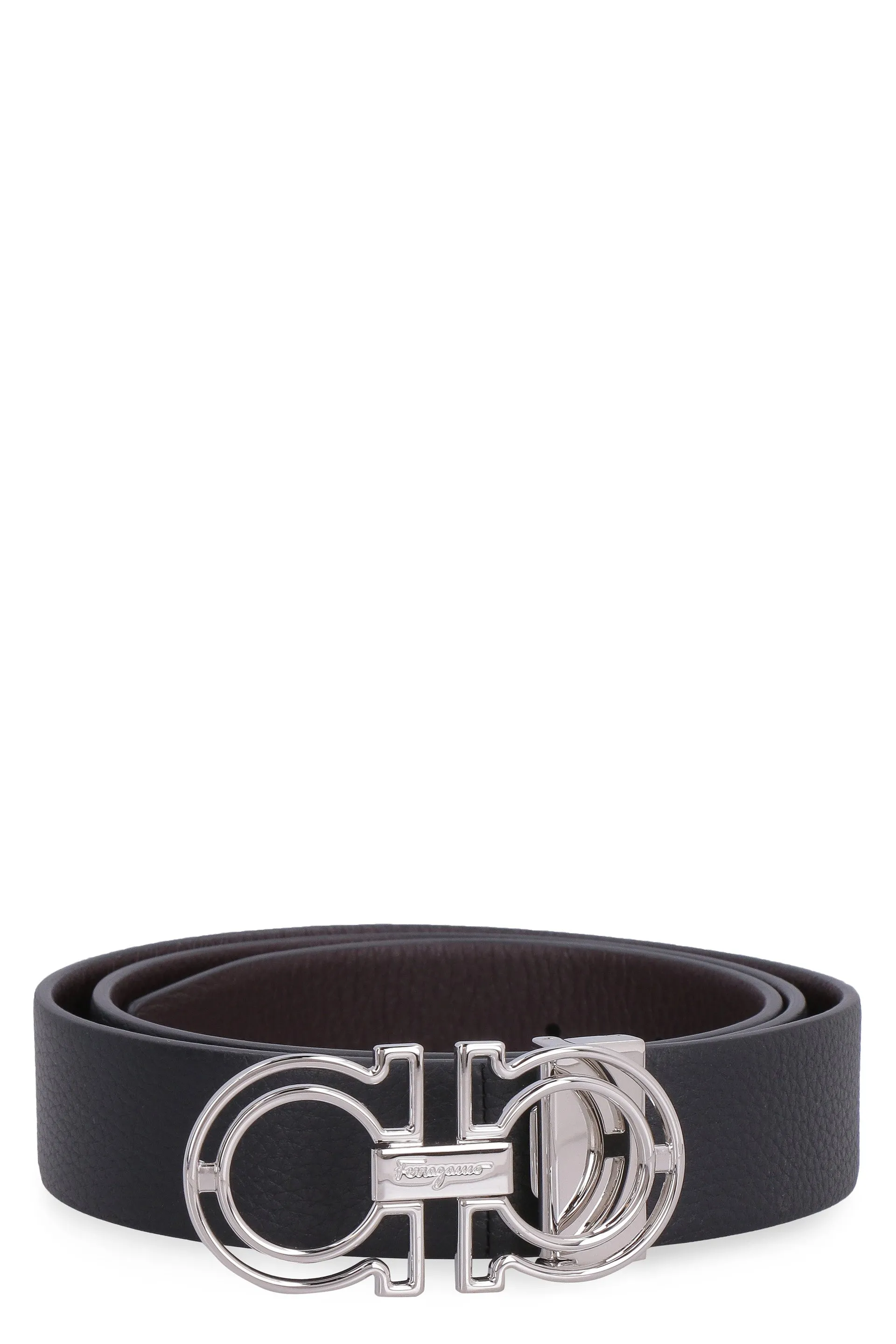 Salvatore Ferragamo Logo Detailed Belt