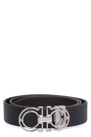 Salvatore Ferragamo Logo Detailed Belt