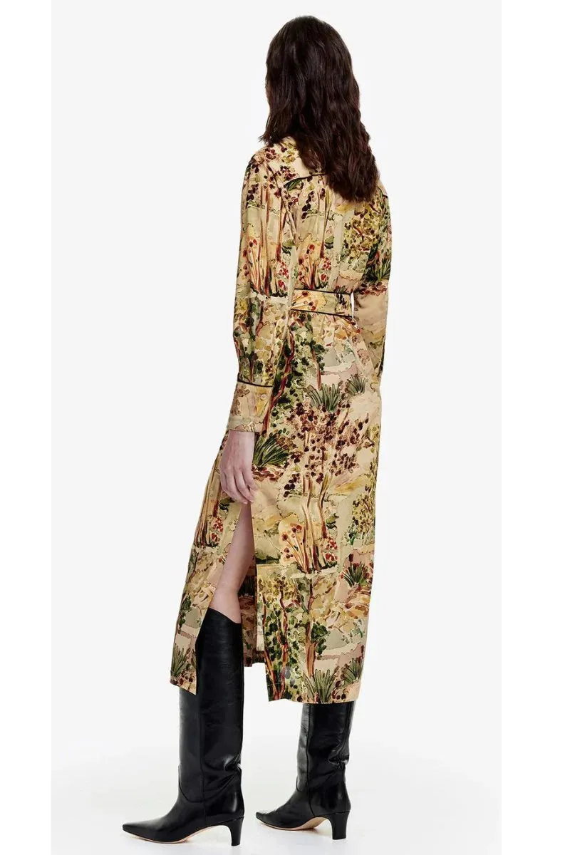 Smfa24024 Smythe Landscape Shirt Dress