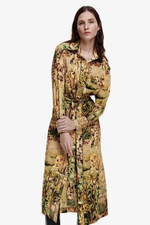 Smfa24024 Smythe Landscape Shirt Dress