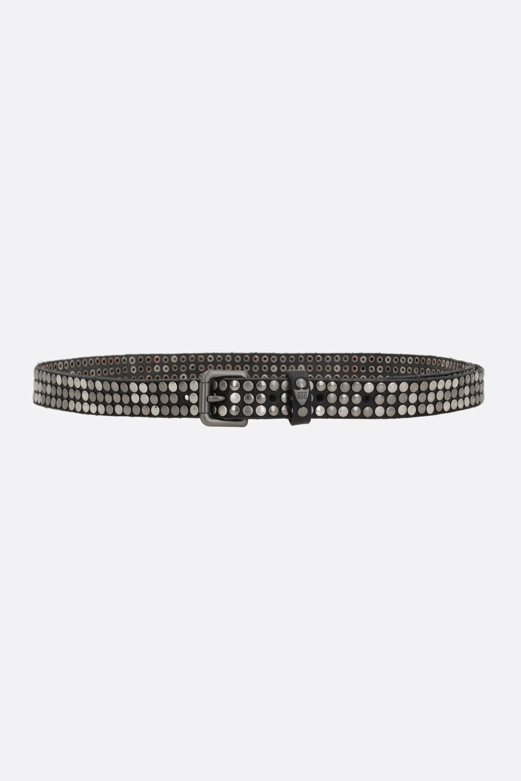 studded leather belt