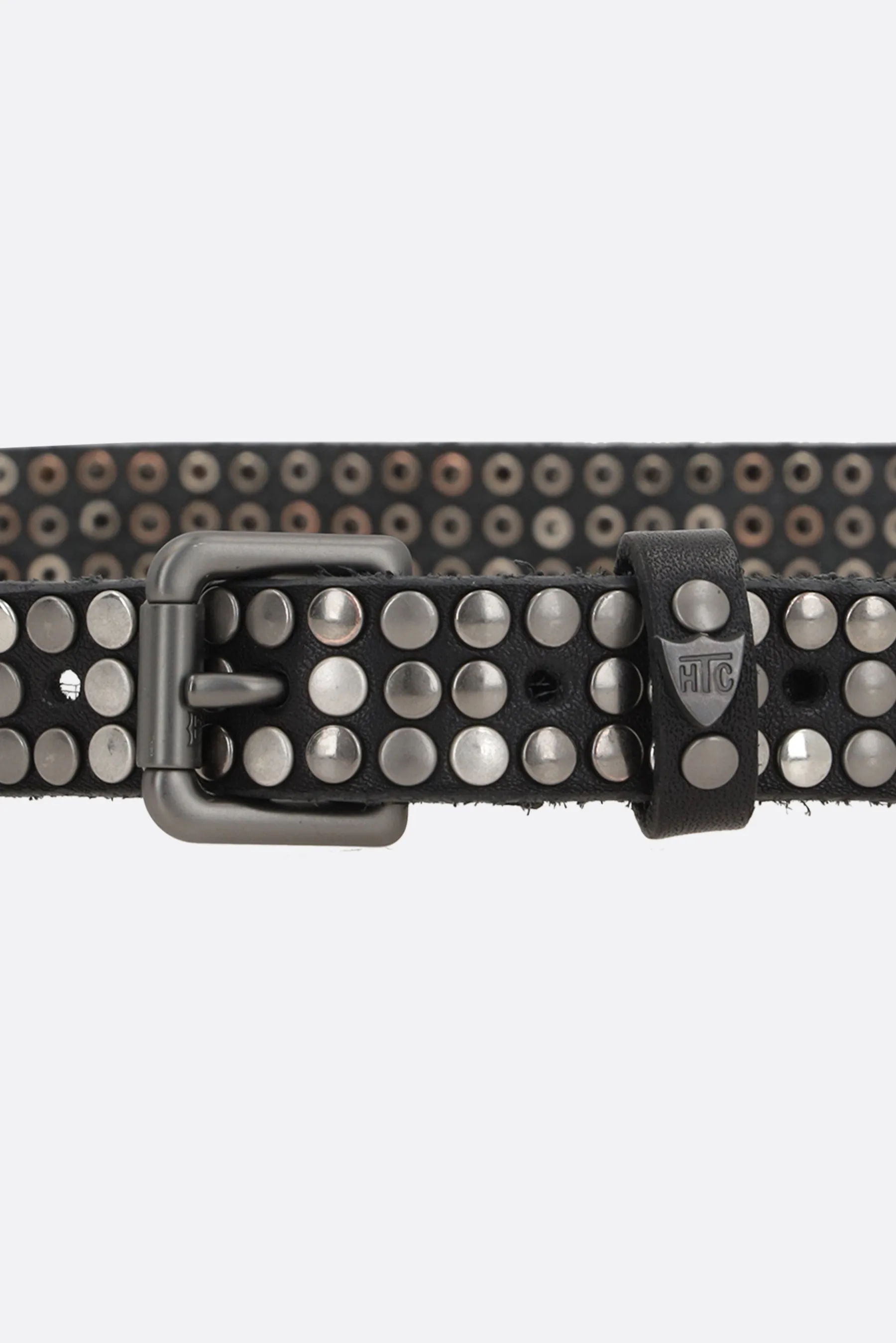 studded leather belt