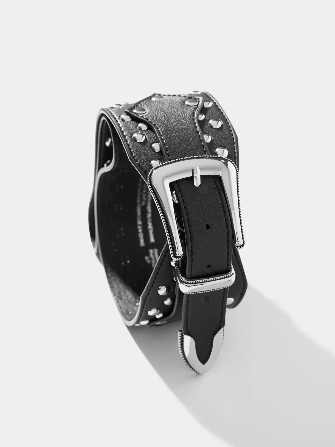 Studded Wide Belt