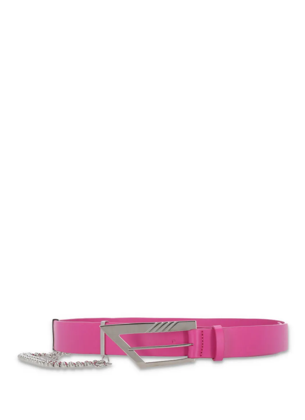 The Attico Chain Embellished Buckle Belt