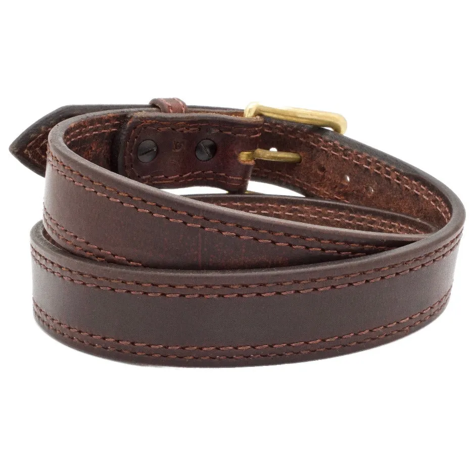 The IRONWOOD Leather Gun Belt