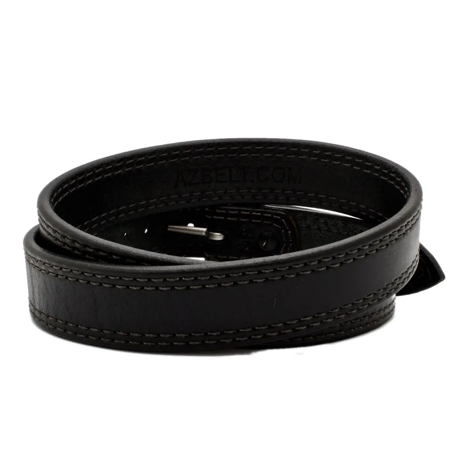 The PEACEMAKER Leather Gun Belt