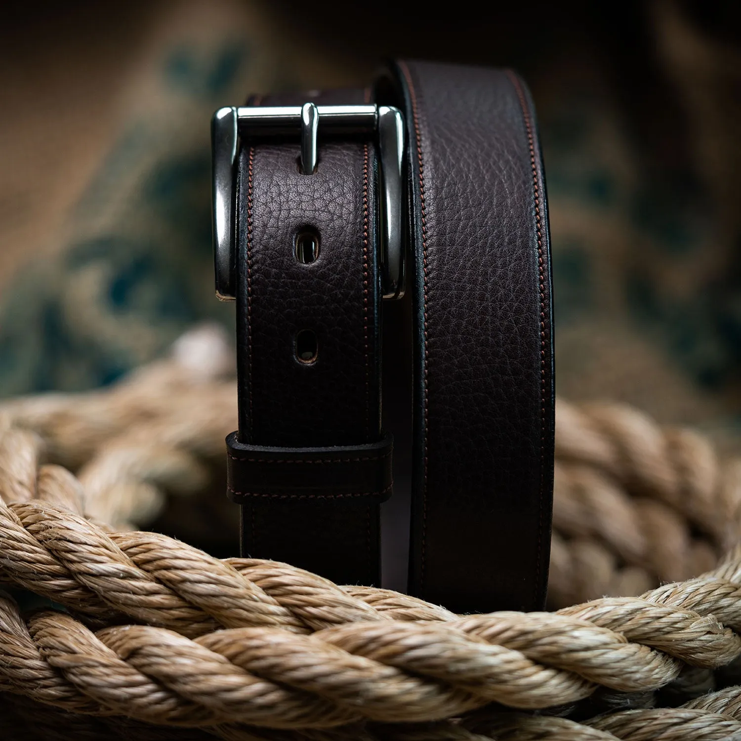 The Tuscan - Deluxe Embossed Lined Belt