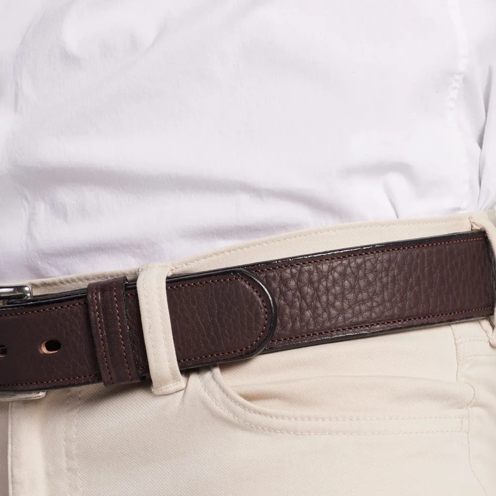 The Tuscan - Deluxe Embossed Lined Belt