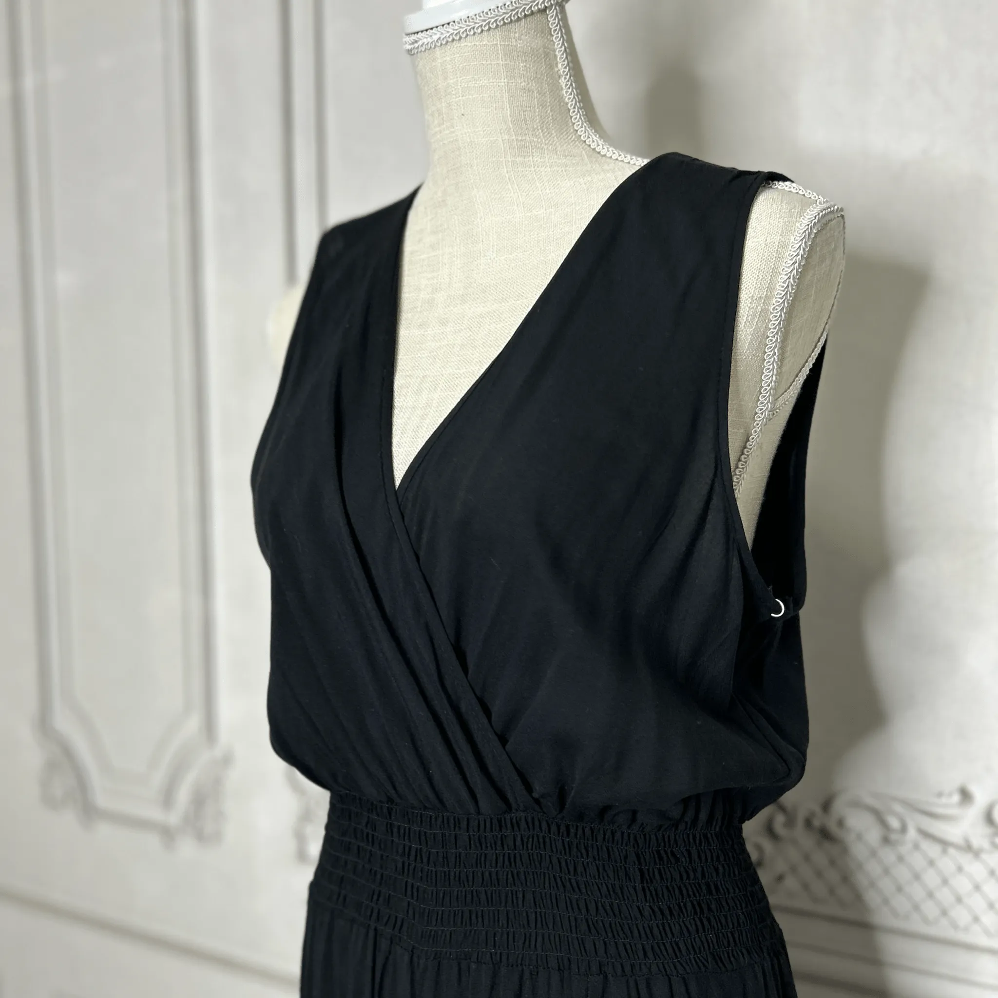 V-Neck Palazzo Jumpsuit