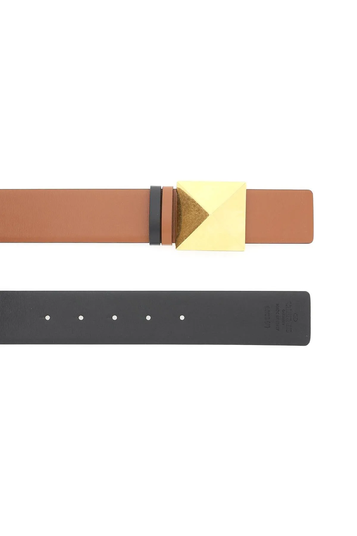 Valentino Garavani One Stud Reversible Belt