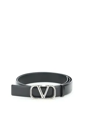 Valentino VLogo Buckle Belt