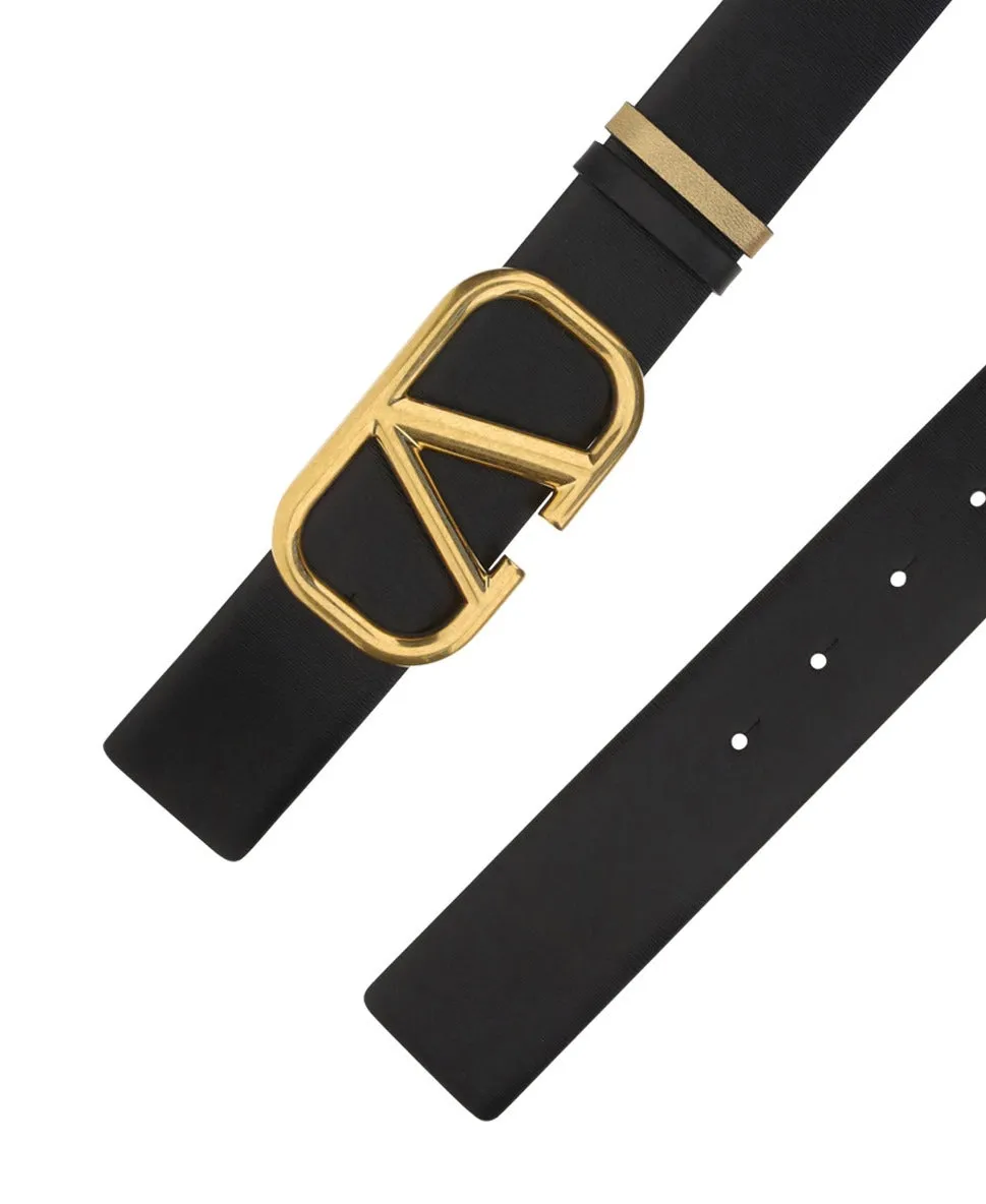 Valentino VLogo Buckle Reversible Belt