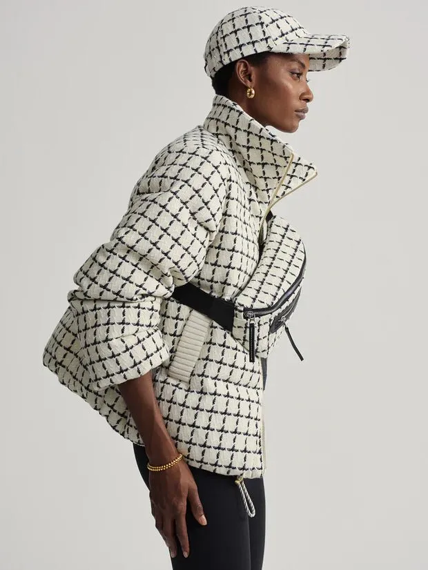 Varley - Roby Belt Bag in Egret Mono Check