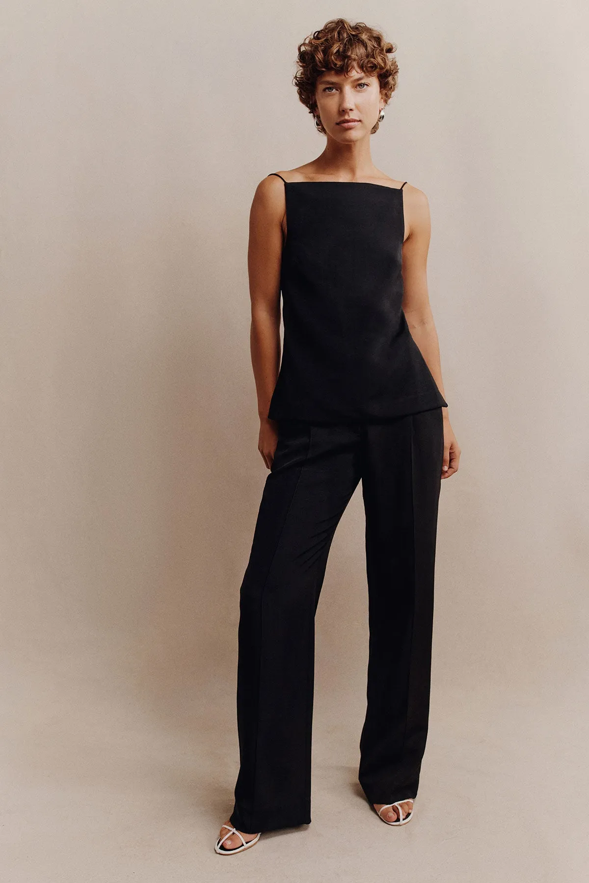 VENTO MID RISE PANT - BLACK