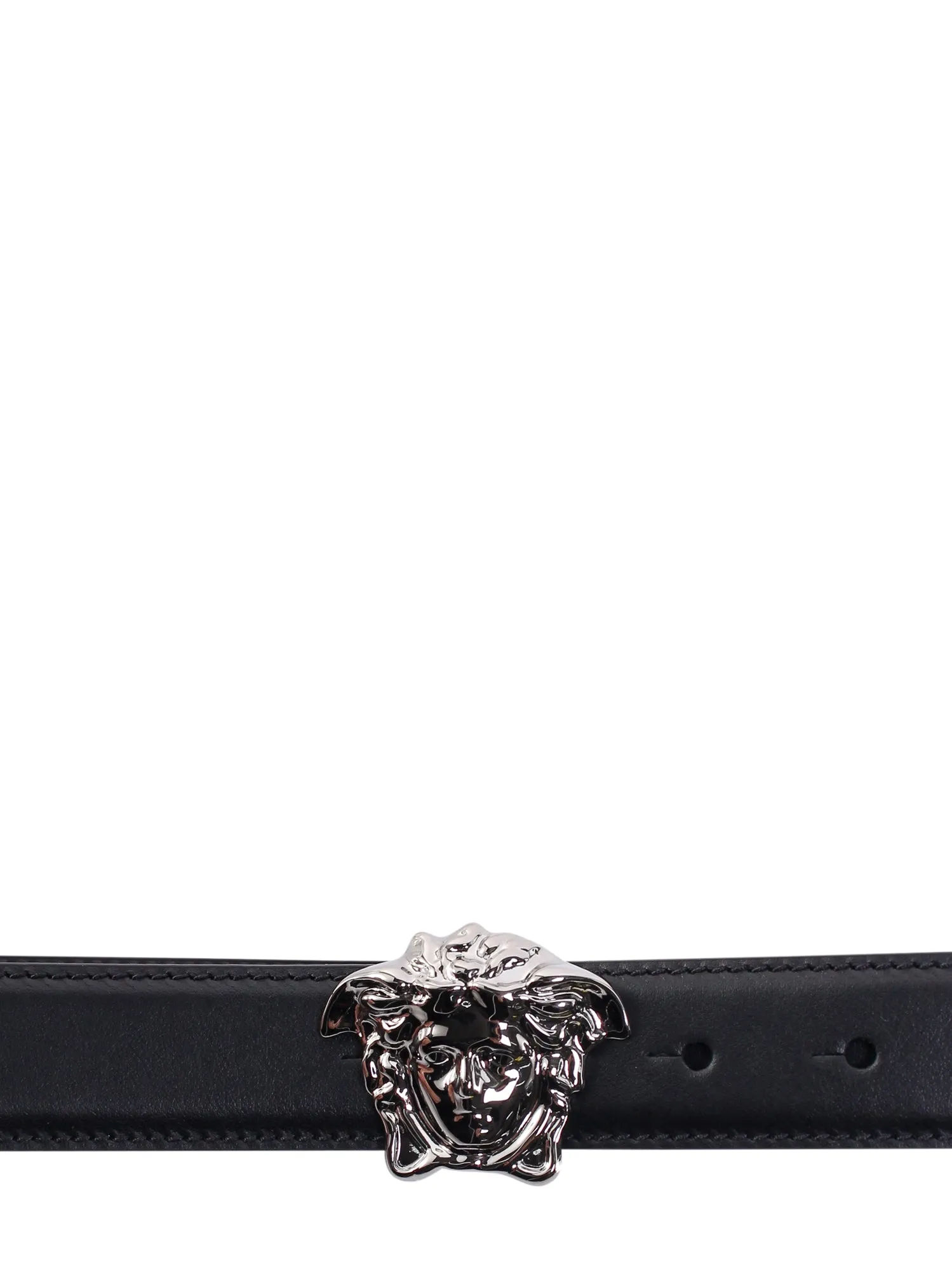 Versace La Medusa Logo Plaque Belt