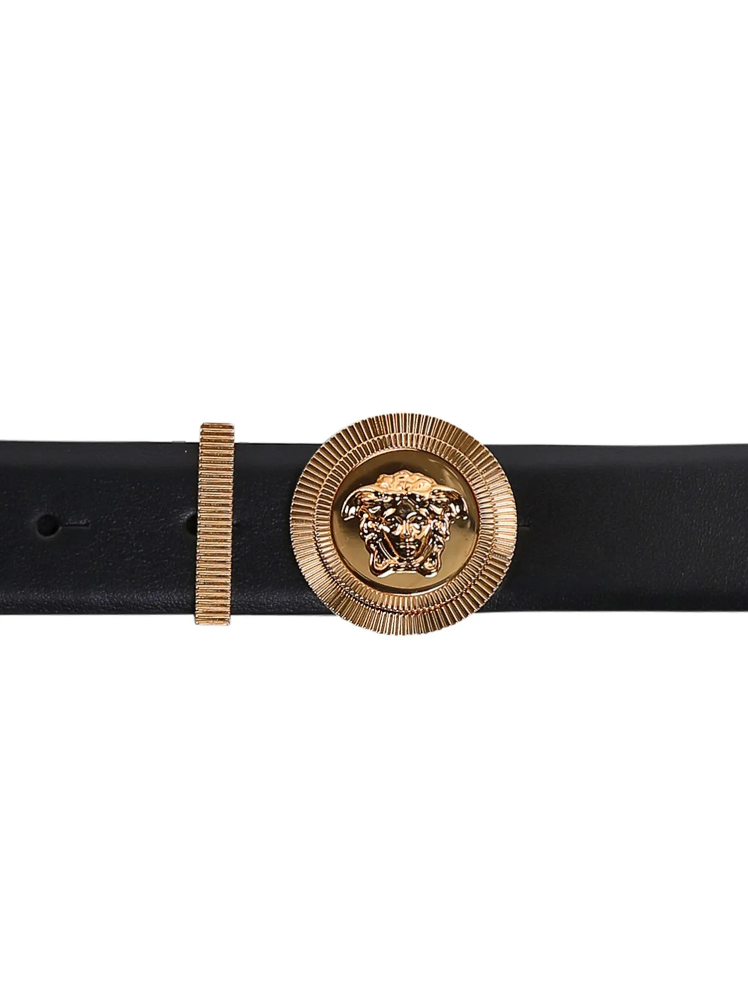 Versace Logo Plaque Buckle Belt