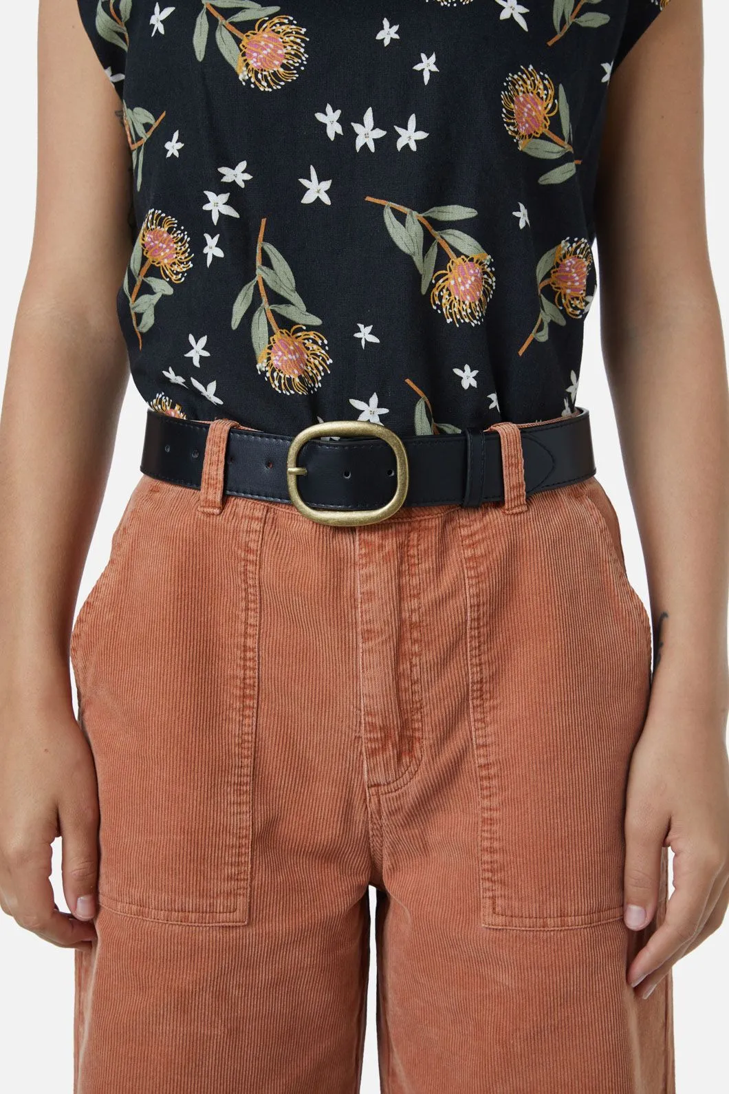 Vintage Buckle Belt