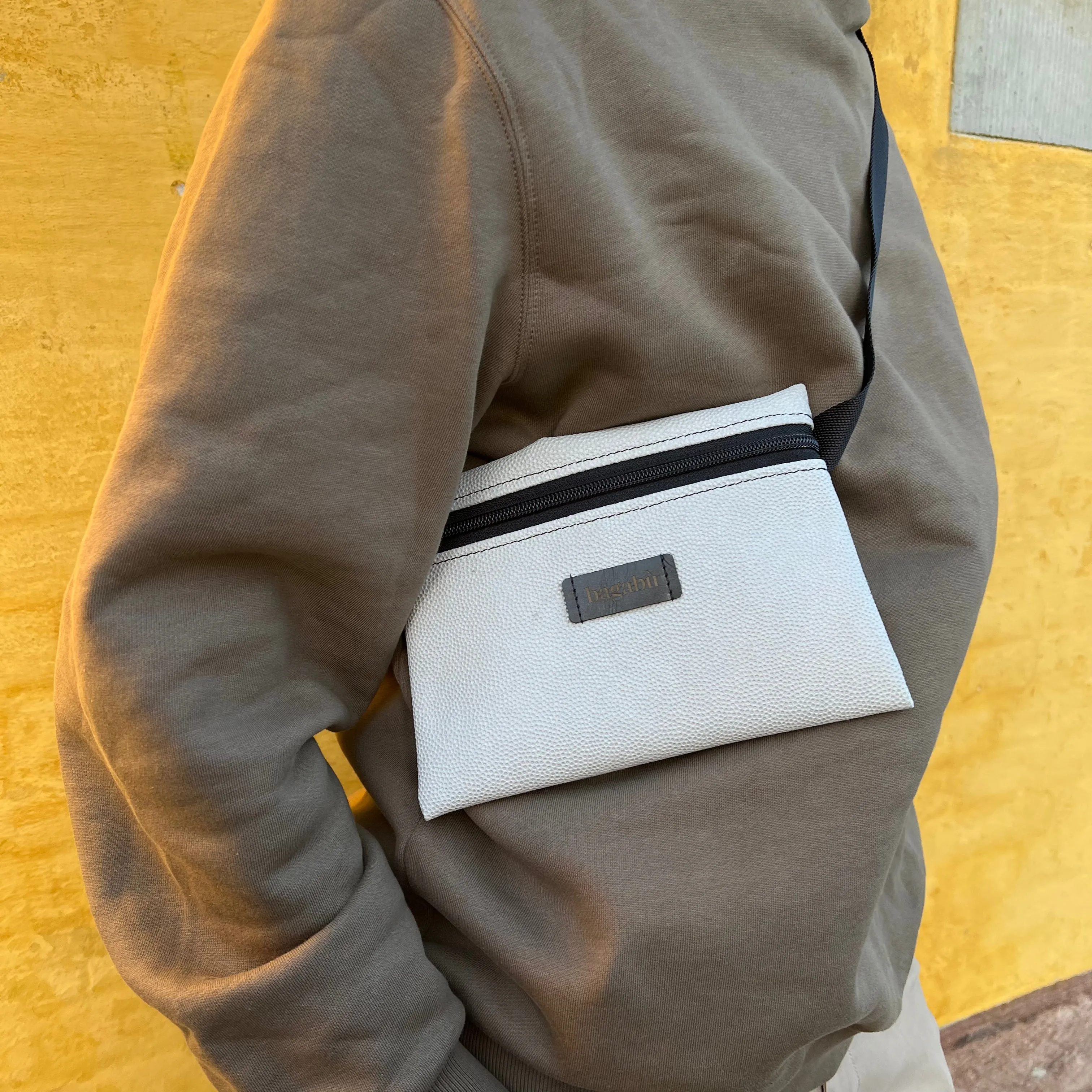 White Off Waist Bag