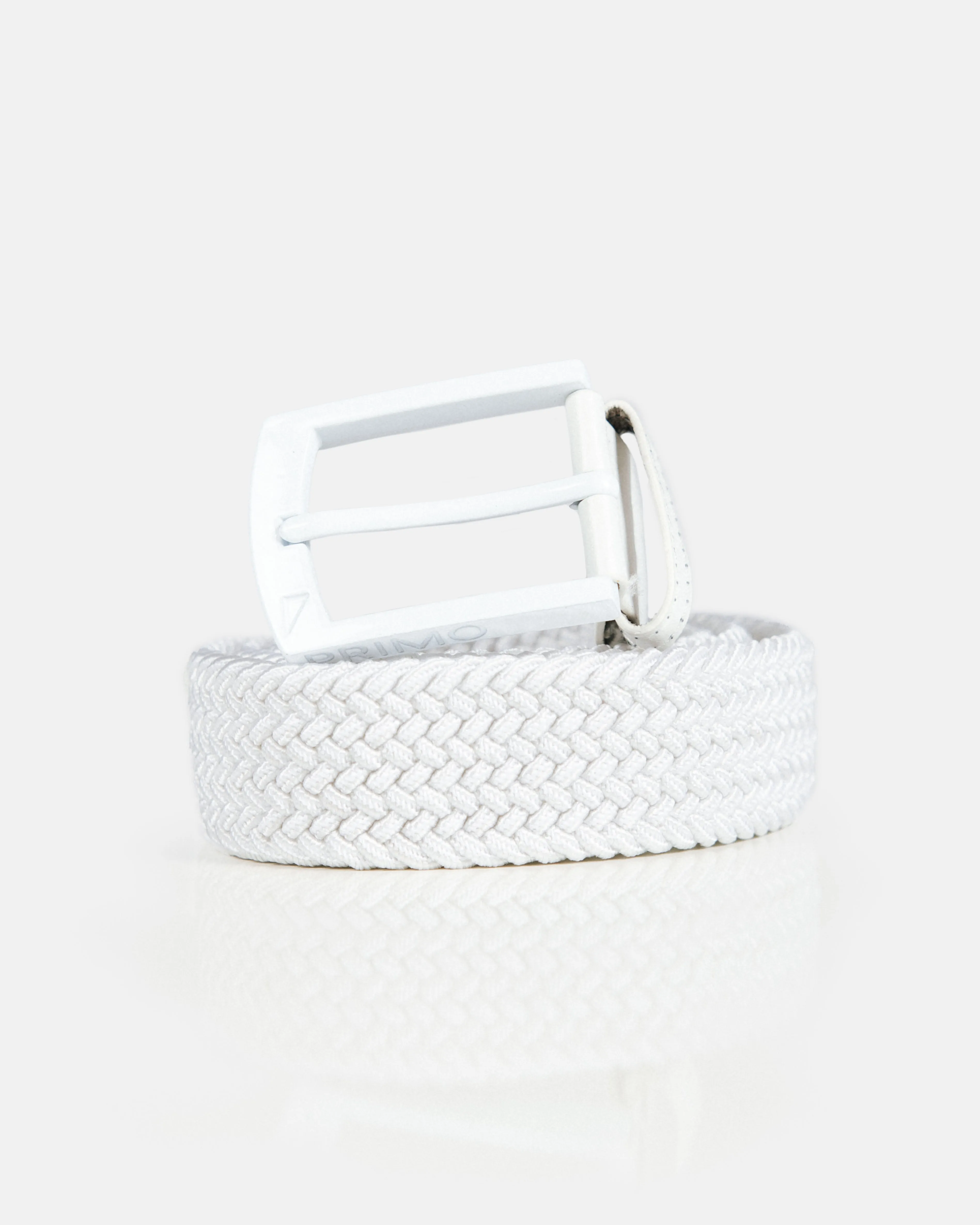 White Tonal Belt