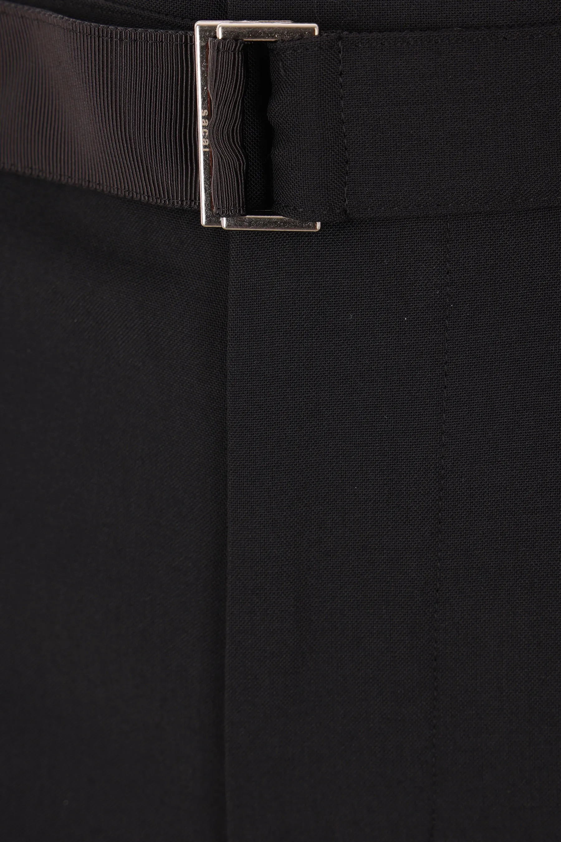 wool blend cargo trousers