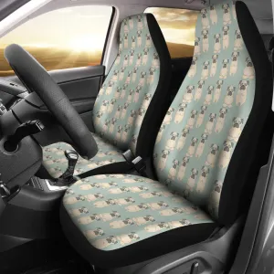 Yoga Pug Car Seat Covers