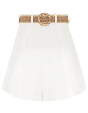 Zimmermann Acacia Belted Tuck Short