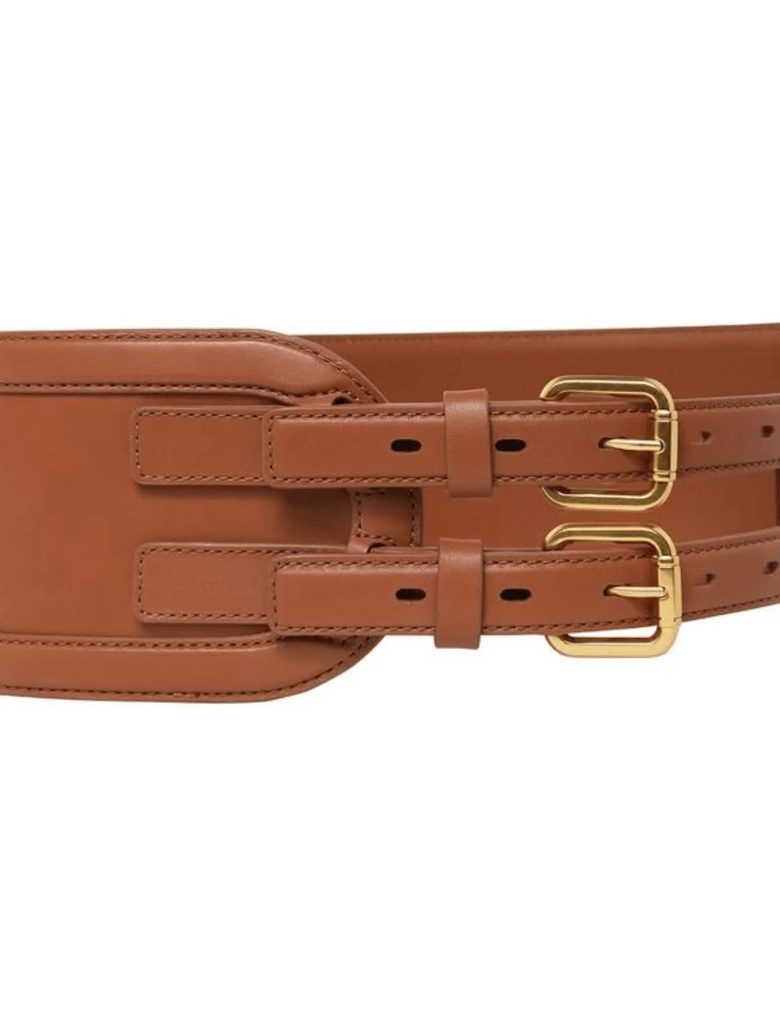 Zimmermann Wide Leather Belt 90